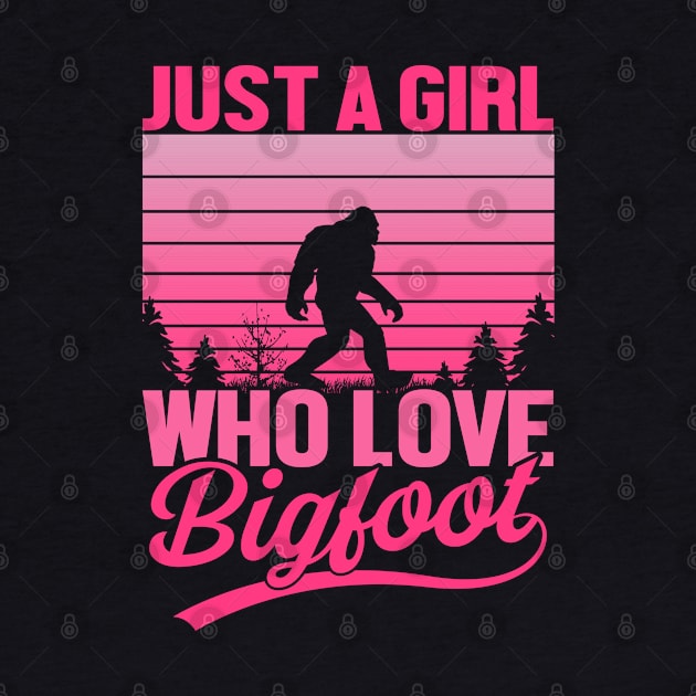 Girl Who Loves Bigfoot by machmigo